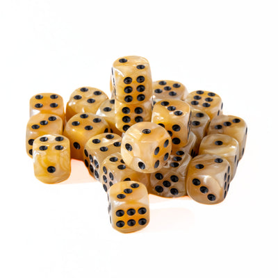 12mm D6 - Sandstorm - 25 Count Bag