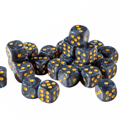 12mm D6 - Stone Slab - 25 Count Bag