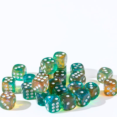 12mm D6 - Vast Oceans - 25 Count Bag