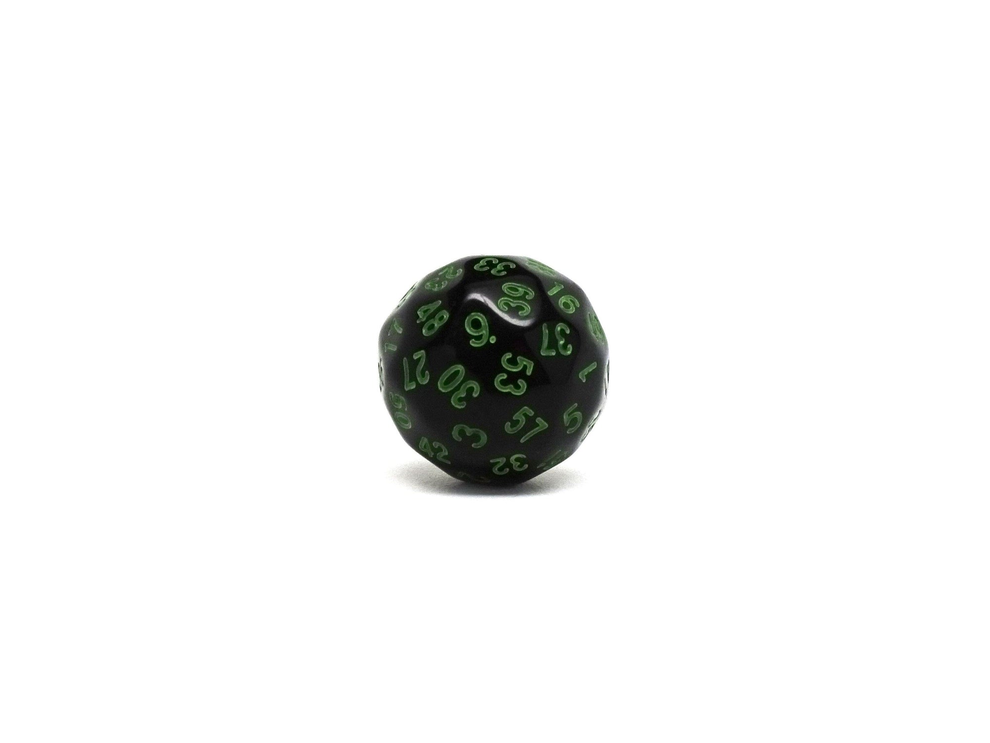 Black D60 - Green Numbers