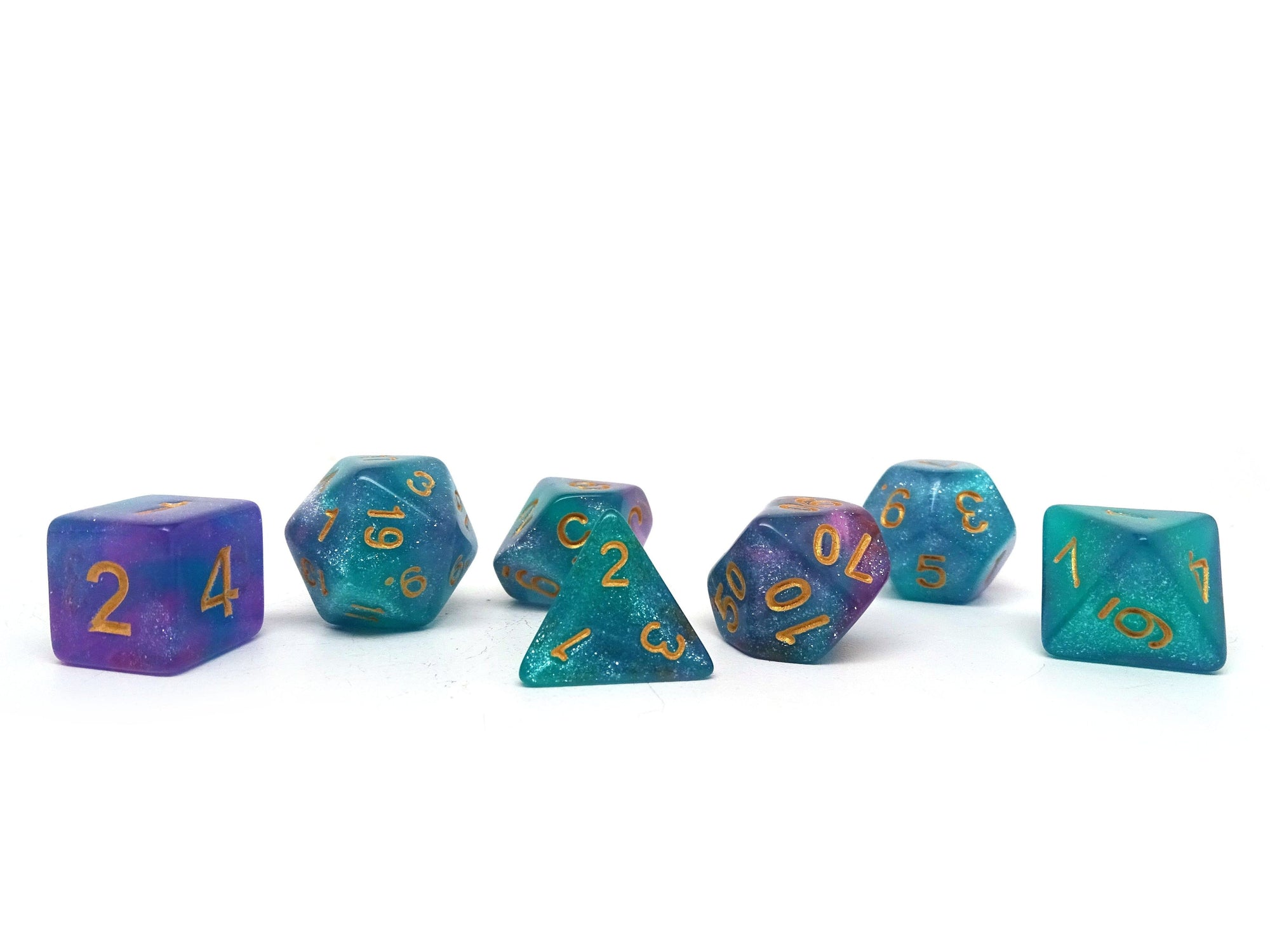 Nebula Tide - 7 Piece Dice Set