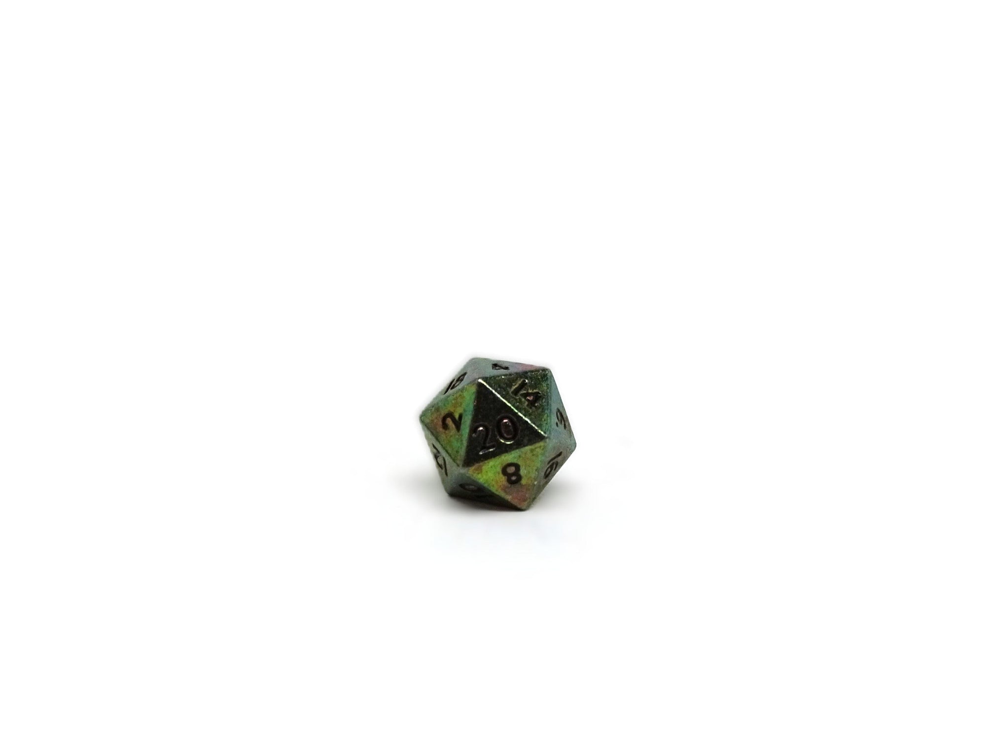 Mini Spectral Alloy - 7 Piece Metal Dice Set