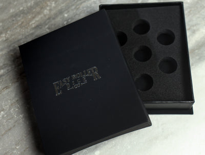 Purple Starlight Sharp Edge Dice Set