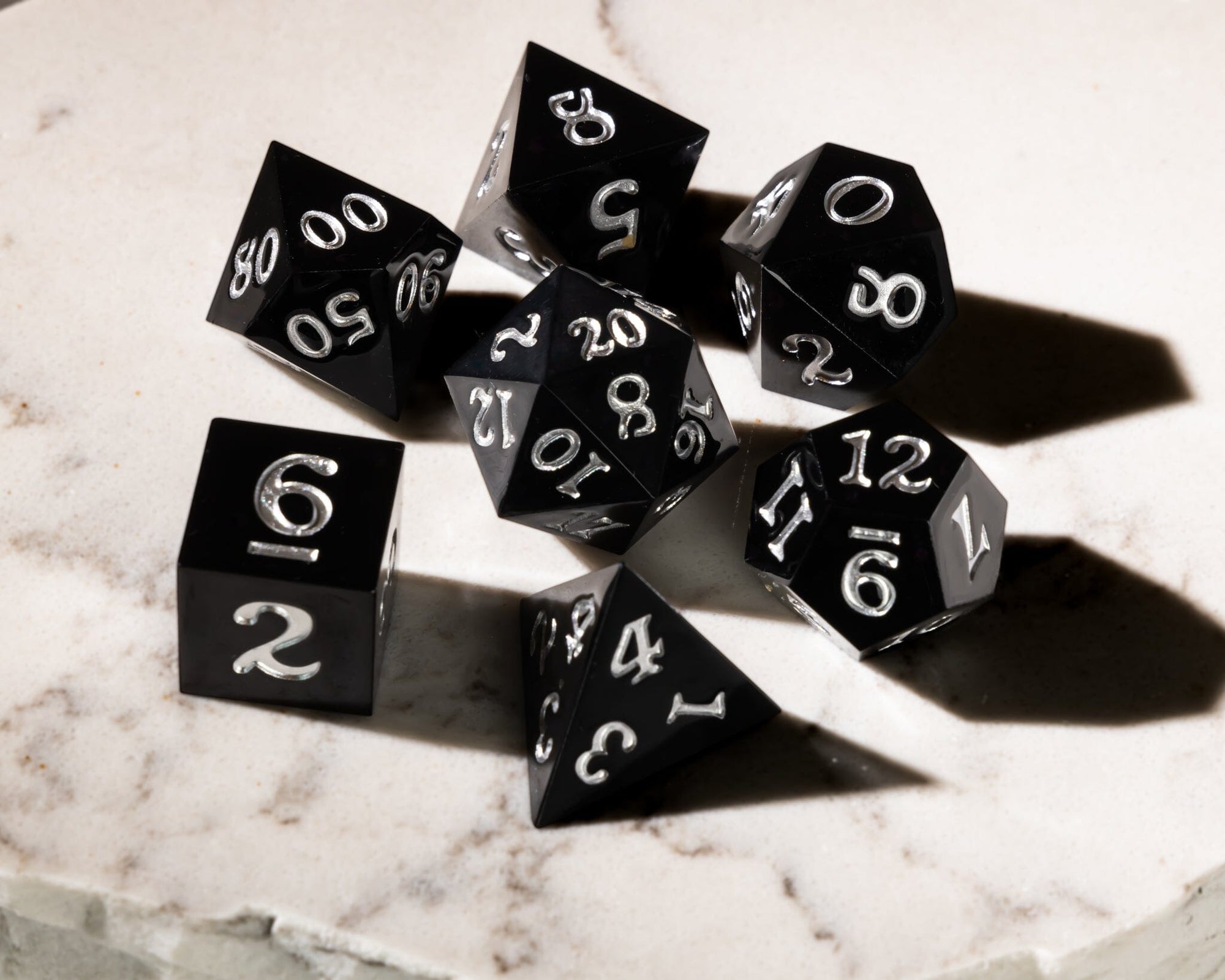 Past Midnight Sharp Edge Dice Set