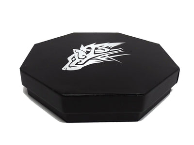Wolf Dice Tray With Dice Staging Area and Lid