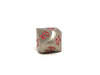 Metal Dice of Ancient Dragons - Ancient Silver with Red Dragon Font