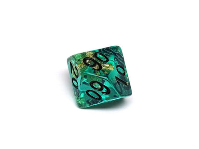 Teal Ocean Reef - 7 Piece Dice Set