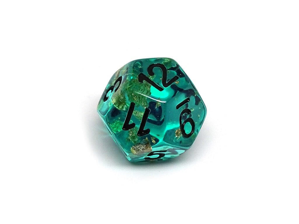 Teal Ocean Reef - 7 Piece Dice Set