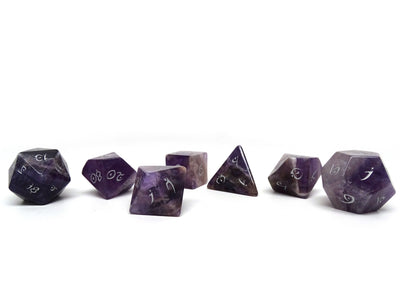 Stone Dice Collection - Amethyst - Elvenkind Font