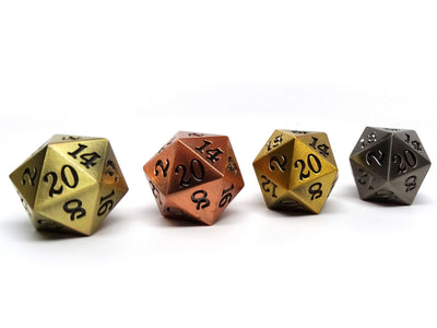 d20 metal dice variety pack