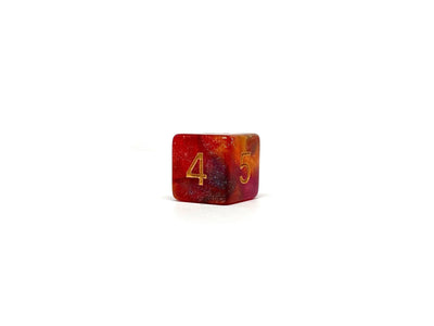Rainbow Stardust Dice Collection - 7 Piece Set