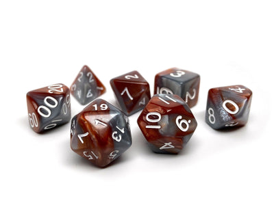 Quartz Dice - 7 Piece Set