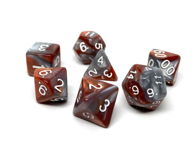 Quartz Dice - 7 Piece Set