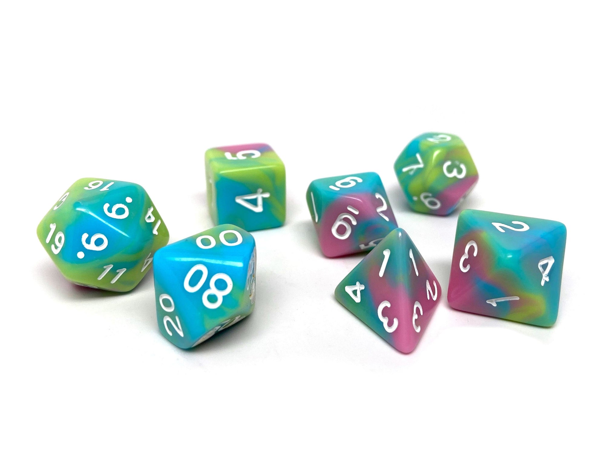 Pastel Swirl - 7 Piece Set