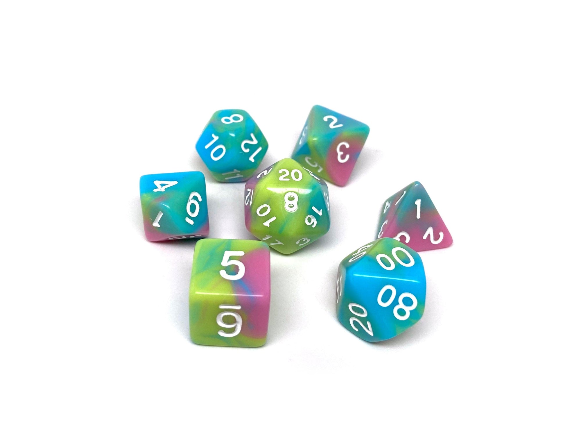 Pastel Swirl - 7 Piece Set