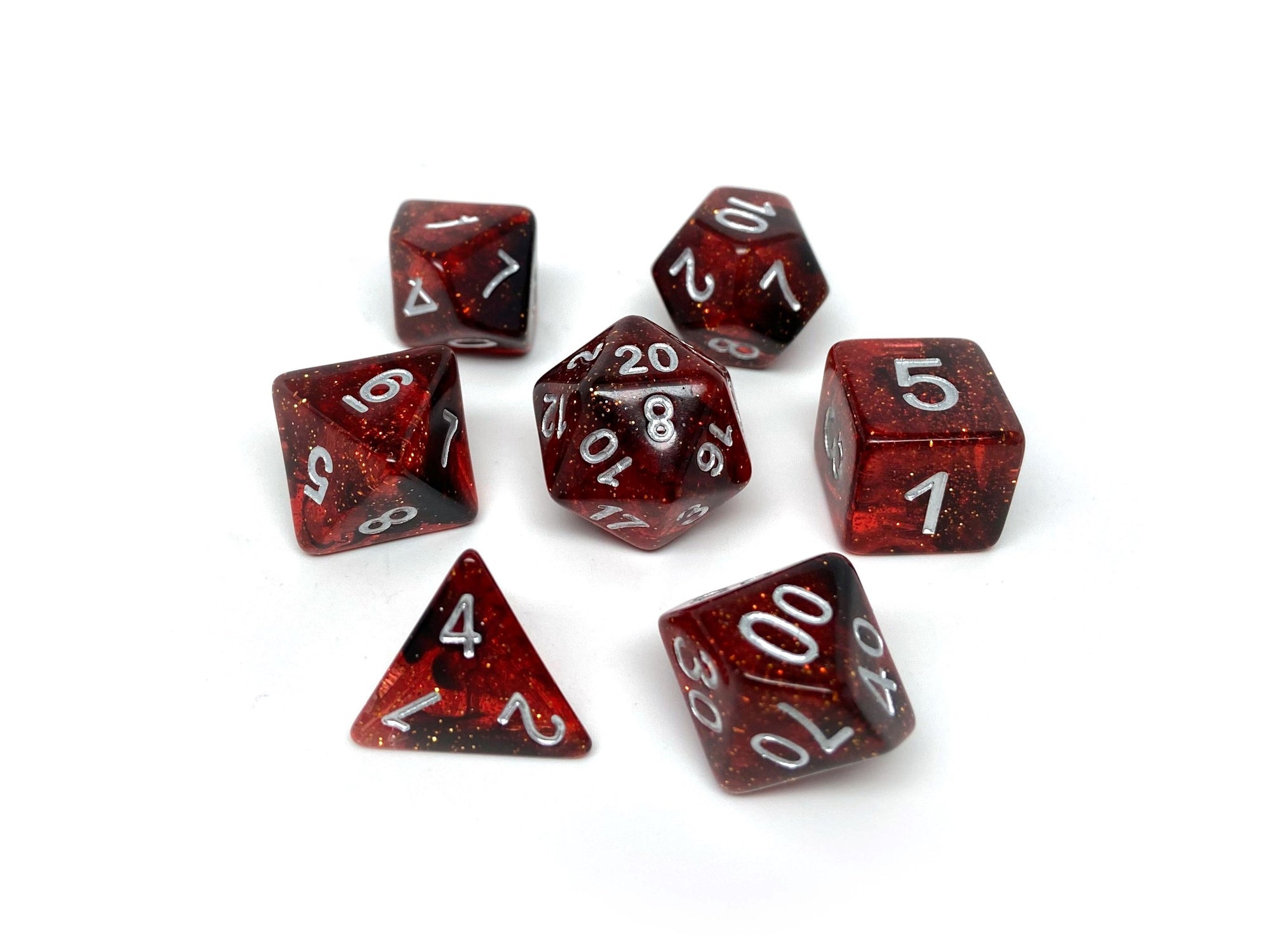 Deep Red Nebula - 7 Piece Set