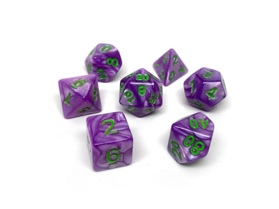 Jester Swirl - 7 Piece Dice Set