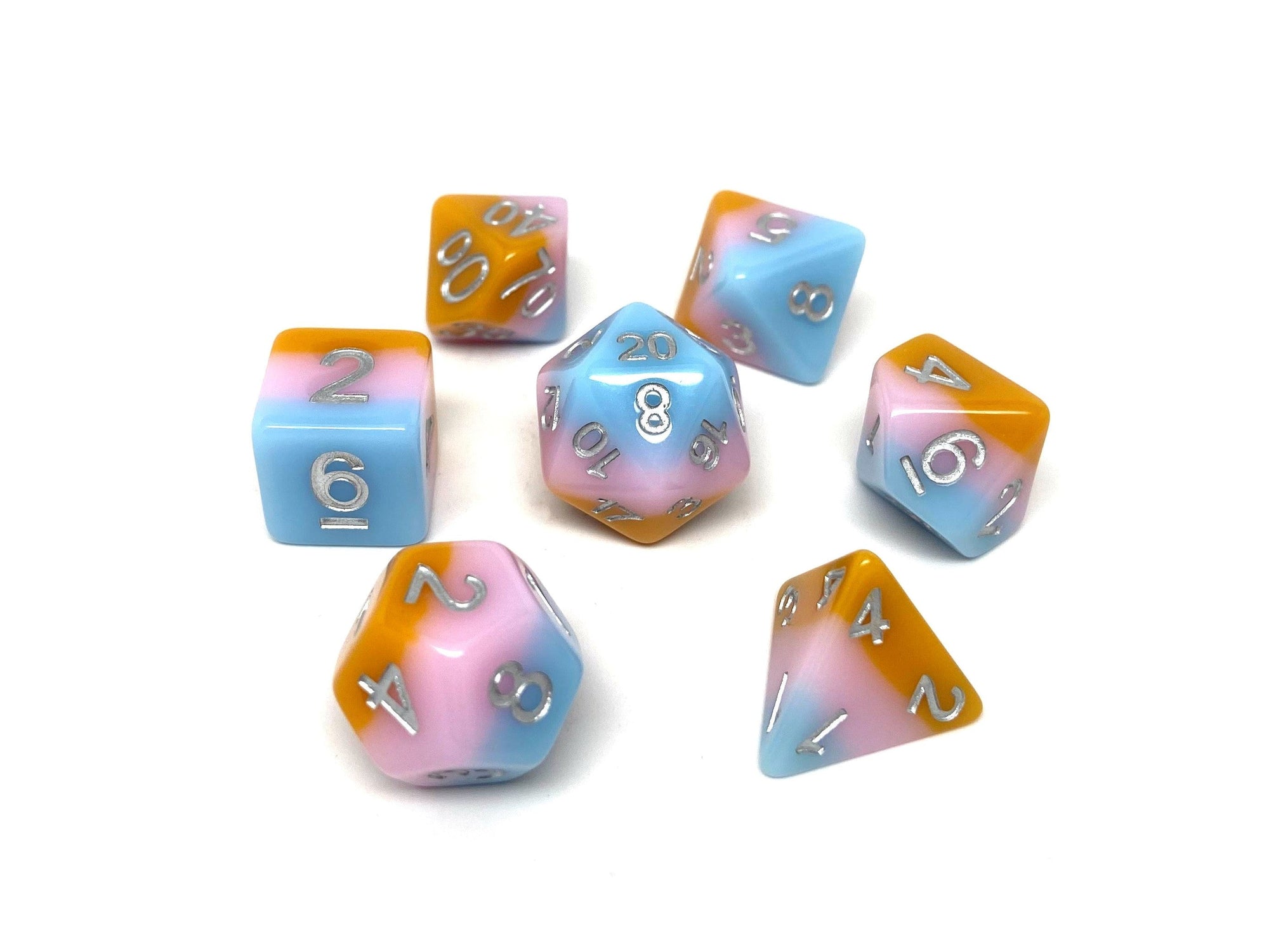 Layered Cotton Candy - 7 Piece Set