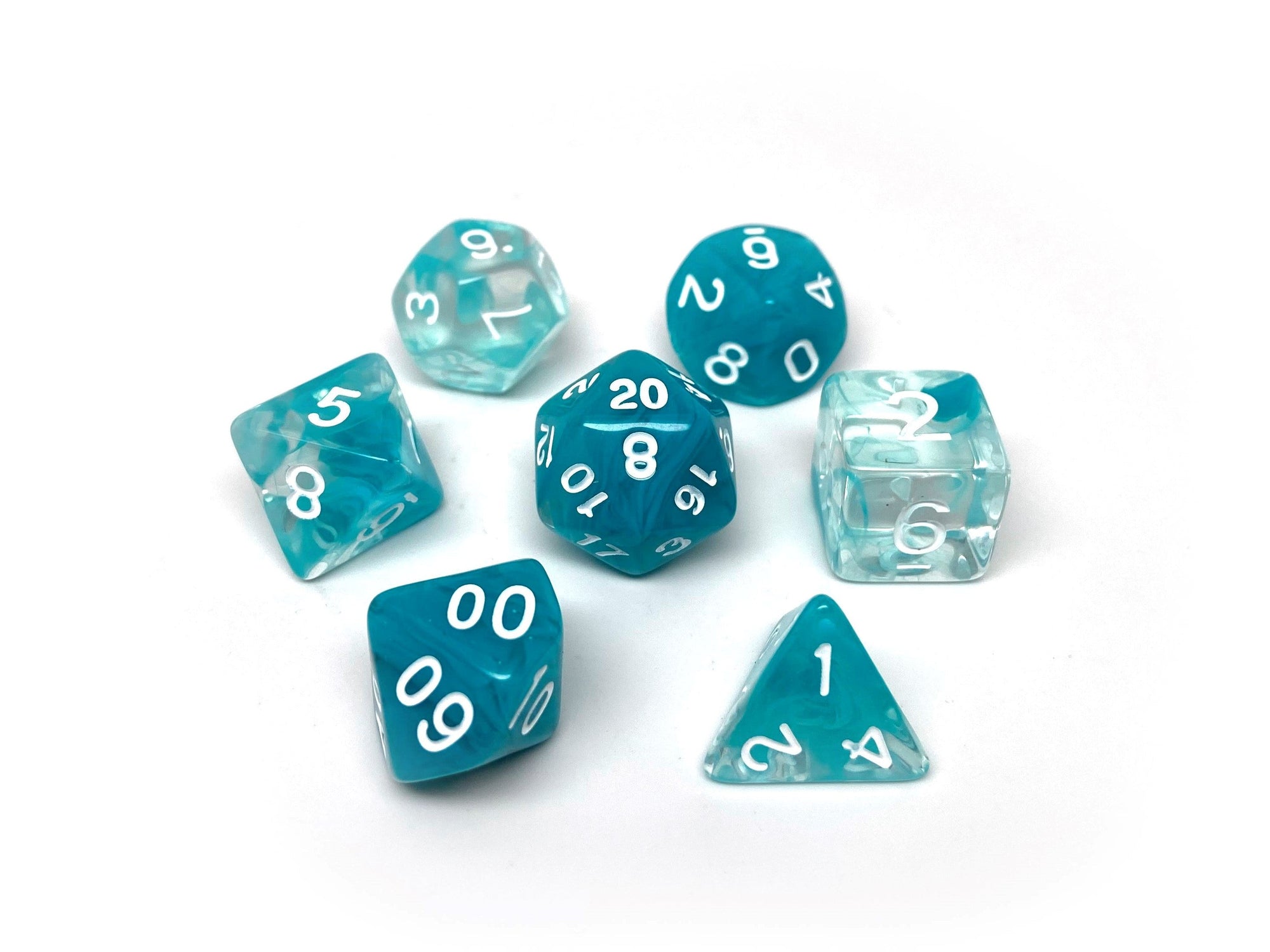 Teal Glacier - 7 Piece Set