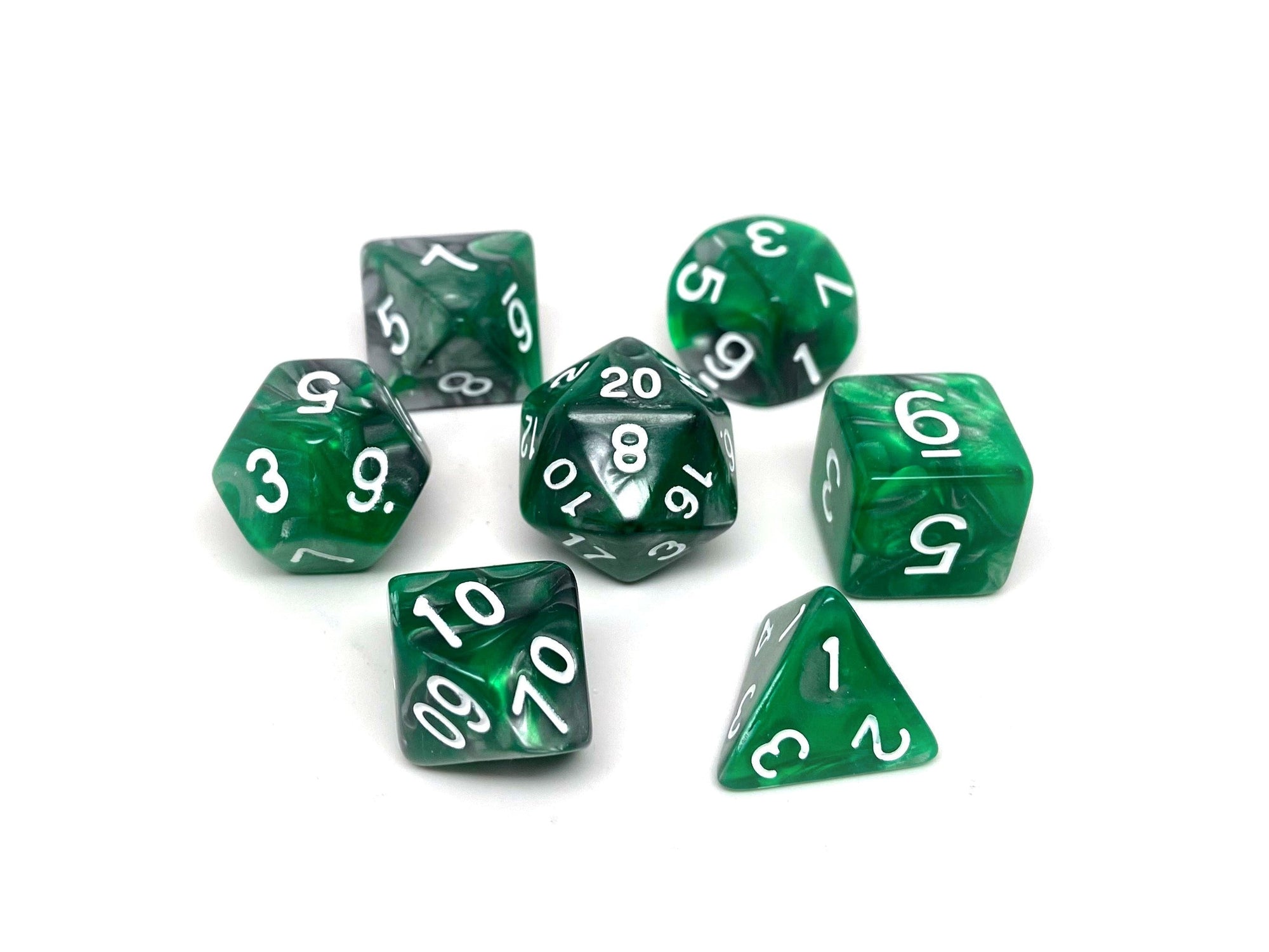 Green Waves - 7 Piece Set