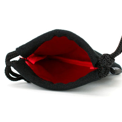 small dice bag - red