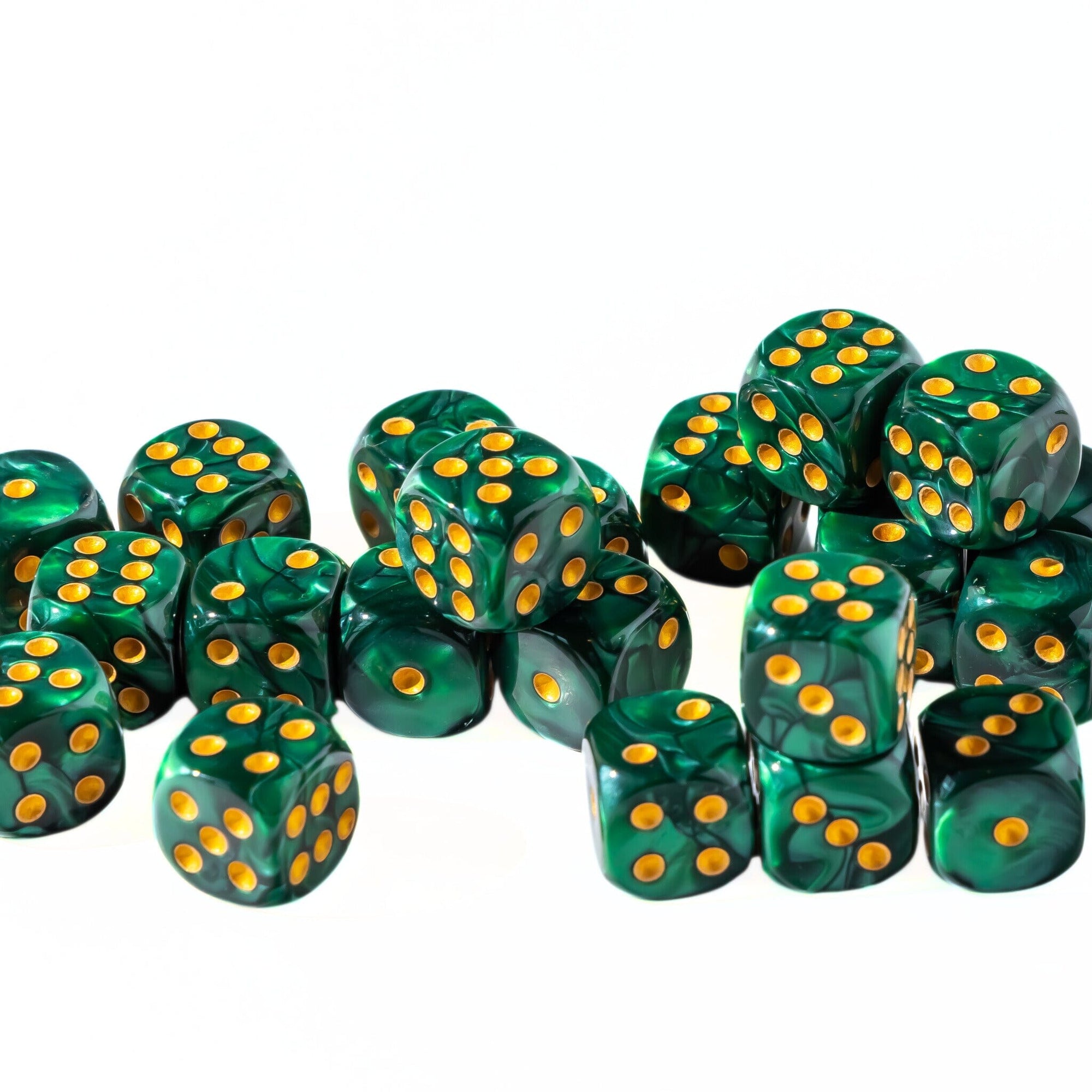 12mm D6 - Lush Fields - 25 Count Bag