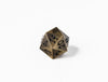 35mm Limited Edition Bronze Dragon Face Metal Dice D20