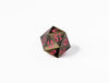 35mm Limited Edition Bronze Dragon Face Metal Dice D20