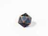 35mm Limited Edition Copper Dragon Face Metal Dice D20