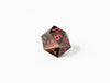 35mm Limited Edition Copper Dragon Face Metal Dice D20