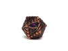 35mm Eye of the Dragon D20 - Copper