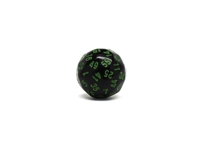 Black D60 - Green Numbers