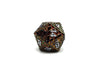 35mm Eye of the Dragon D20 - Lustrous Sheen