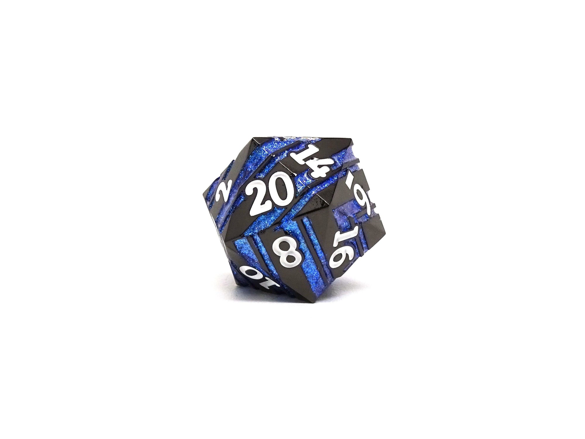 Large Metal D20 Dice | 35MM In Size