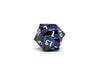 35mm Gun Metal D20 - Shimmering Blue