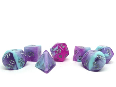 Grapes N' Cream - 7 Piece Dice Set