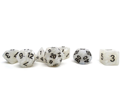 Opal Shine - 7 Piece Dice Set