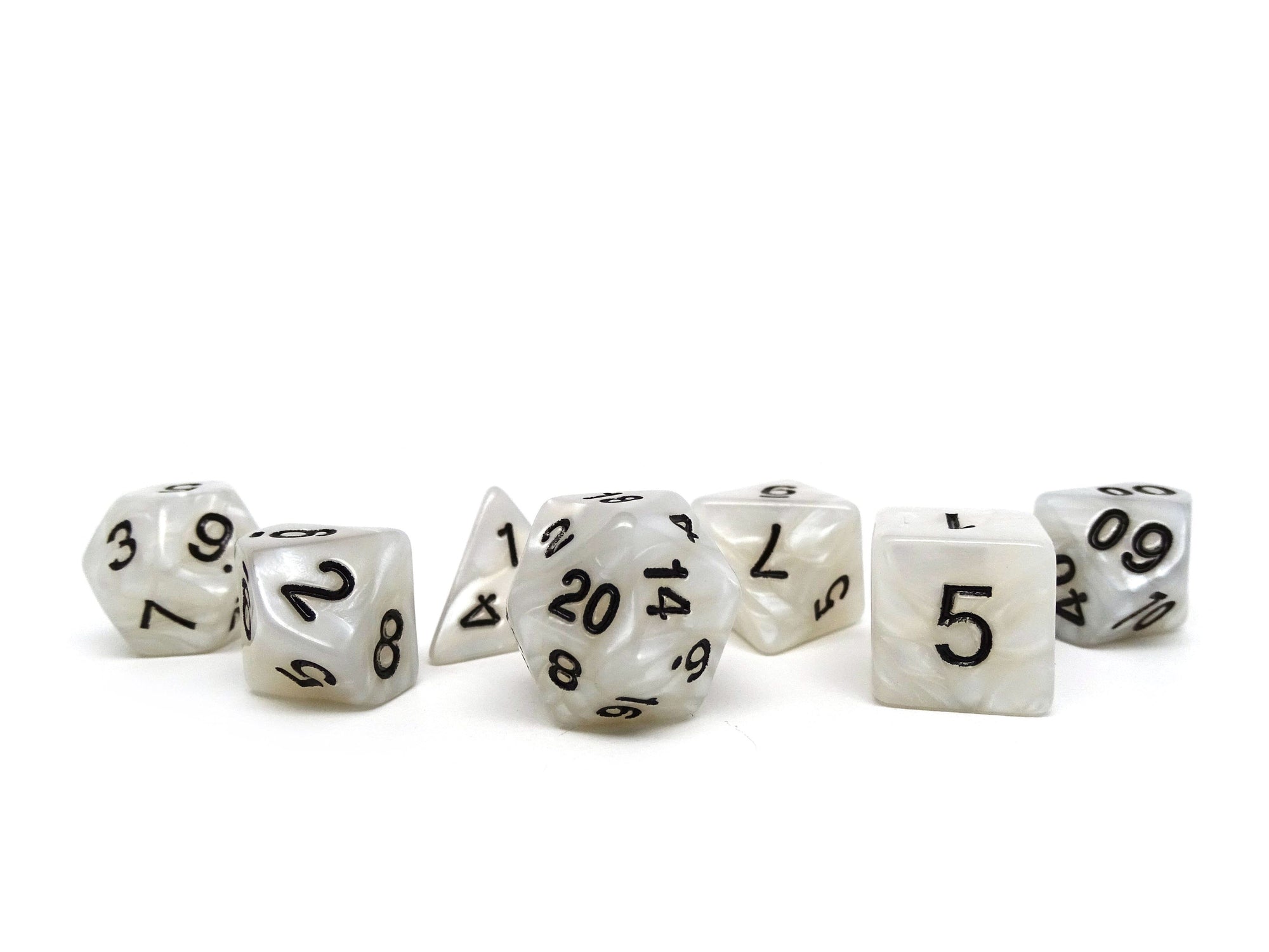 Opal Shine - 7 Piece Dice Set