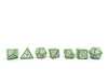 Ornate Jade - 7 Piece Dice Set