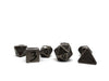 Blunt Tipped Legendary Silver - Metal 7 Piece Dice Set