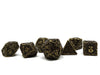 Stealth Legendary Gold - 7 Piece Metal Dice Set