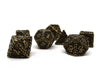 Stealth Legendary Gold - 7 Piece Metal Dice Set