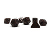 Blunt Tipped Legendary Copper - Metal 7 Piece Dice Set