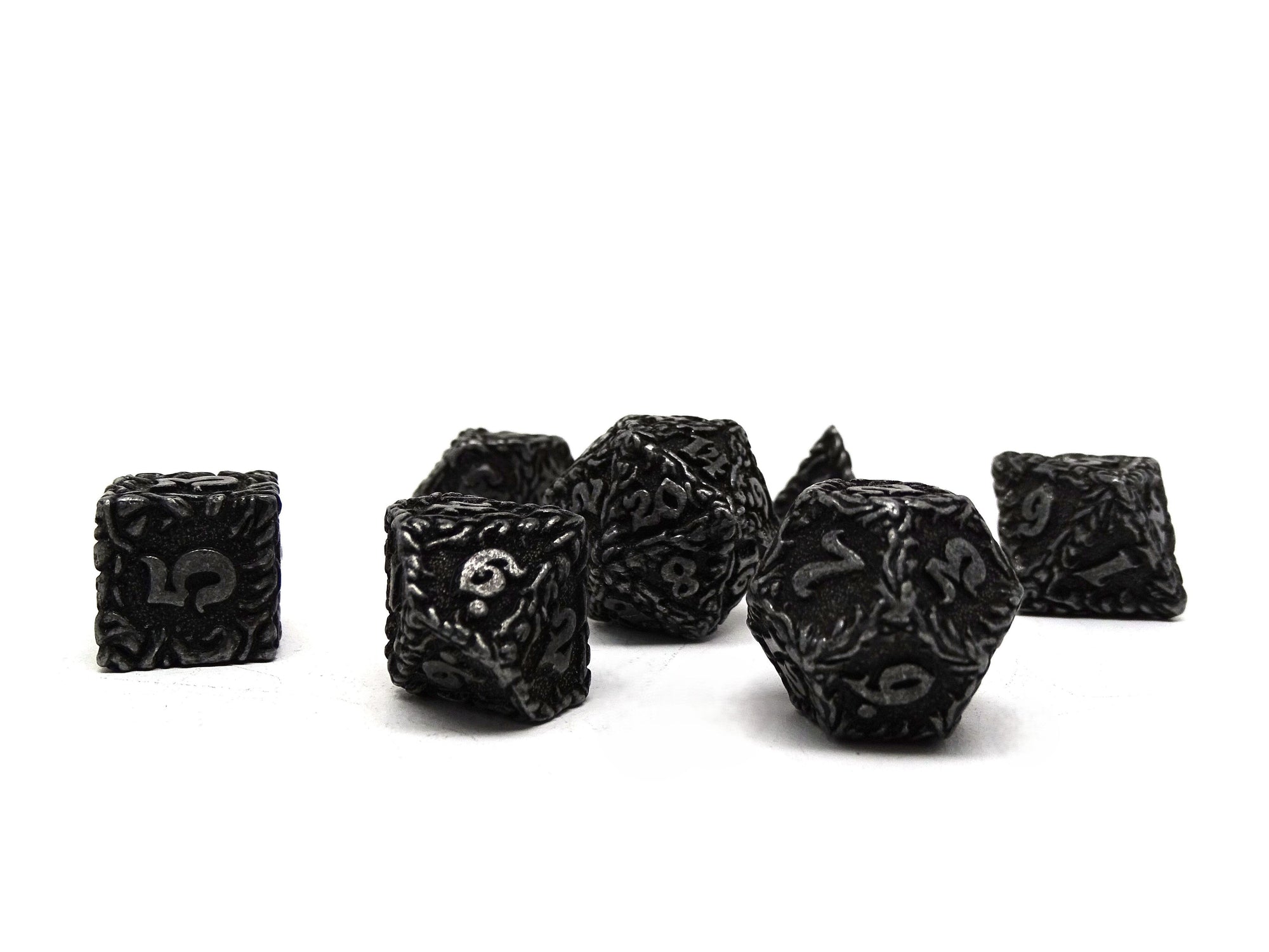 Night Kill - 7 Piece Metal Dice Set