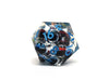 55mm Giant Eyes D20 - Blue Numbering