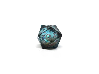 Star Core Sharp Edge Liquid-Core 7 Piece Dice Set