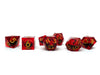 Crimson Eyes Sharp Edge Dice Set