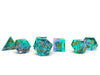 Crystal Waters Sharp Edge 7 Piece Dice Set