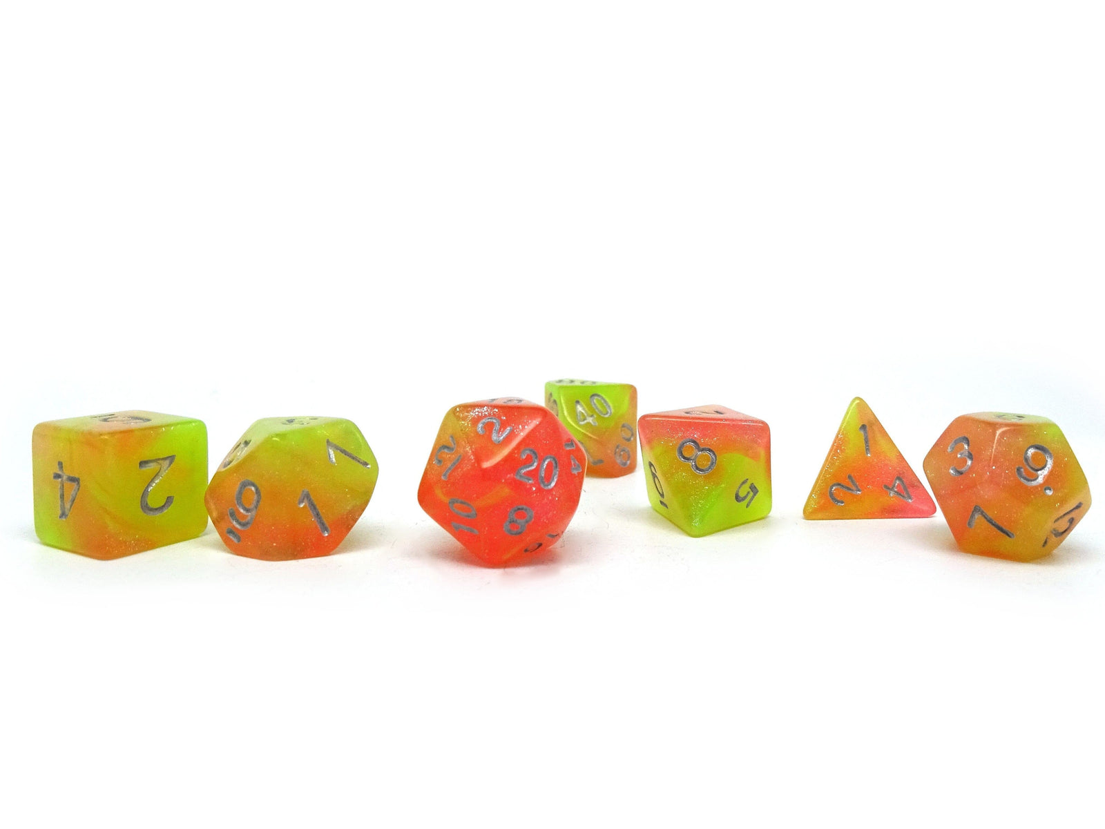 solar flare dice set