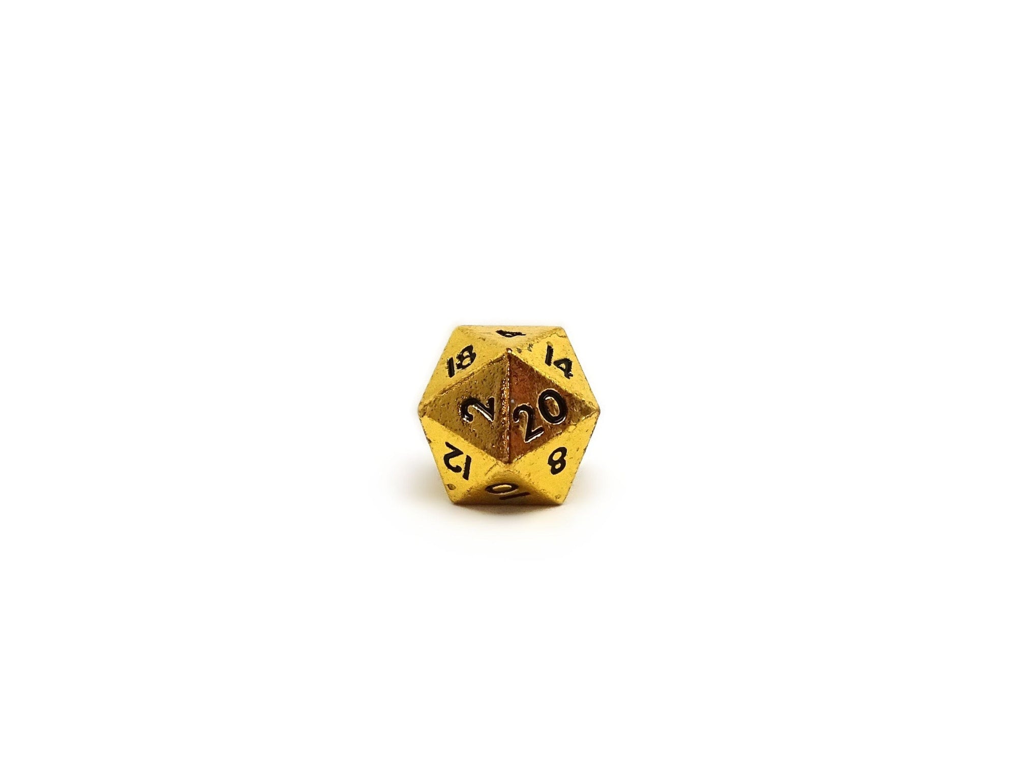 Mini Gold - 7 Piece Metal Dice Set